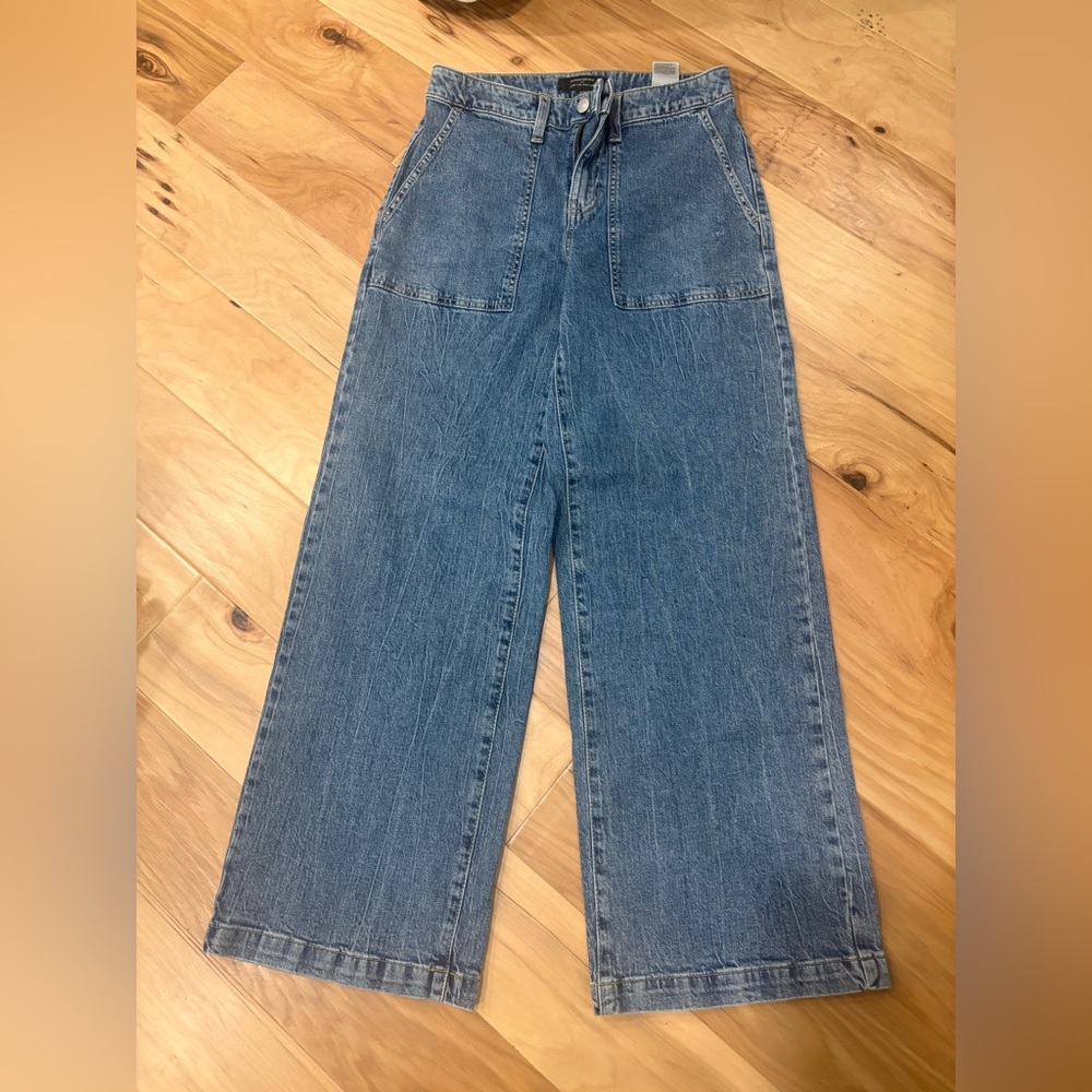 Banana Republic Wide Leg High Rise 25/0